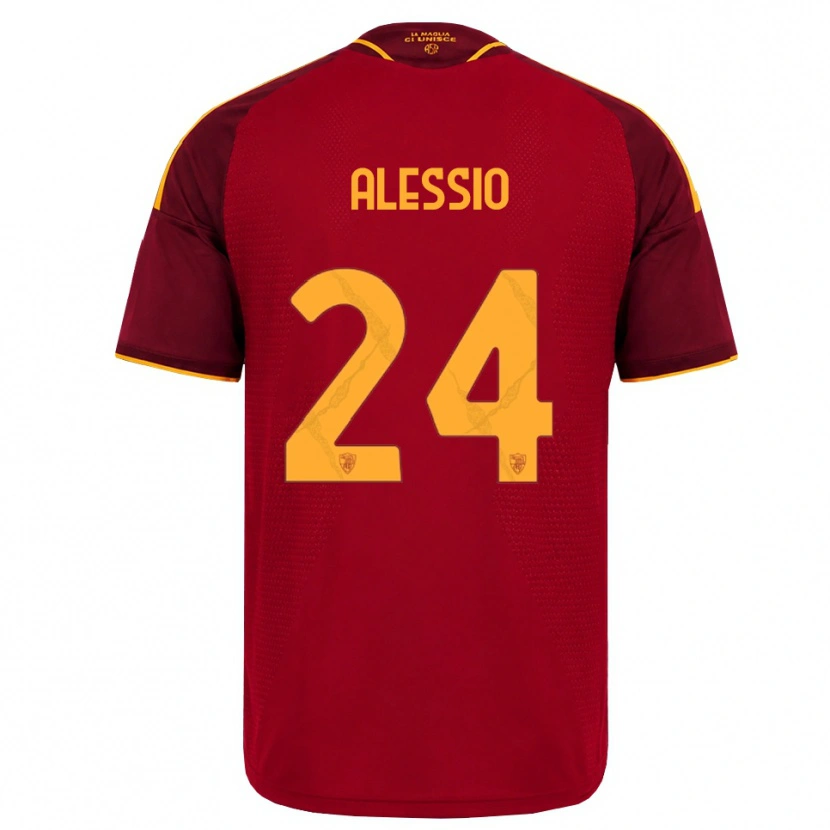 Danxen Damen Filippo Alessio #24 Rot Gold Gelb Heimtrikot Trikot 2026/27 T-Shirt Schweiz