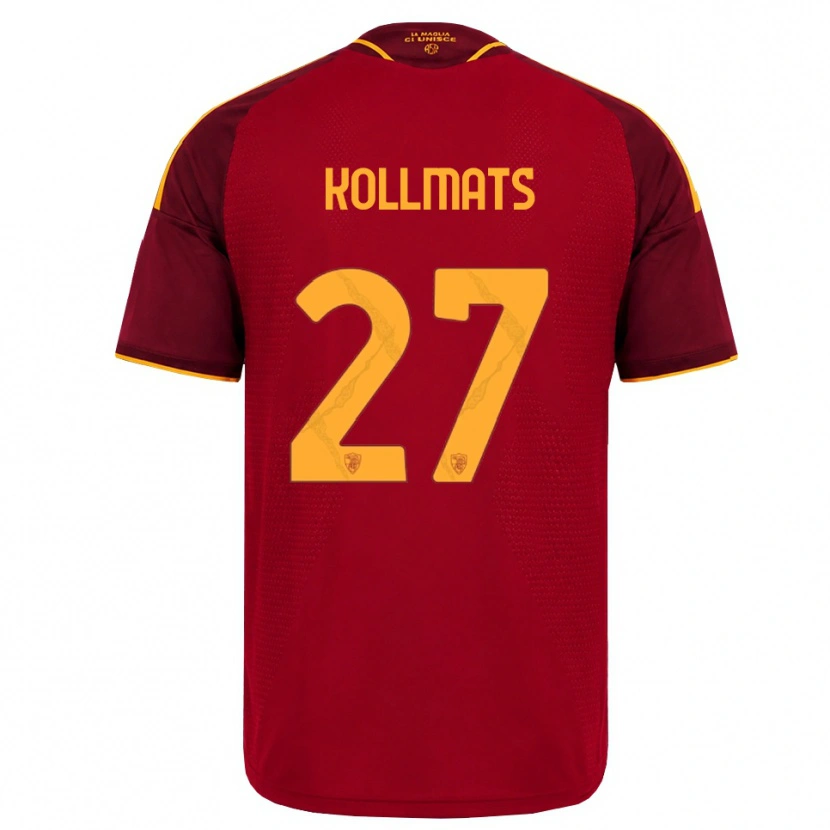 Danxen Damen Beata Kollmats #27 Rot Gold Gelb Heimtrikot Trikot 2026/27 T-Shirt Schweiz
