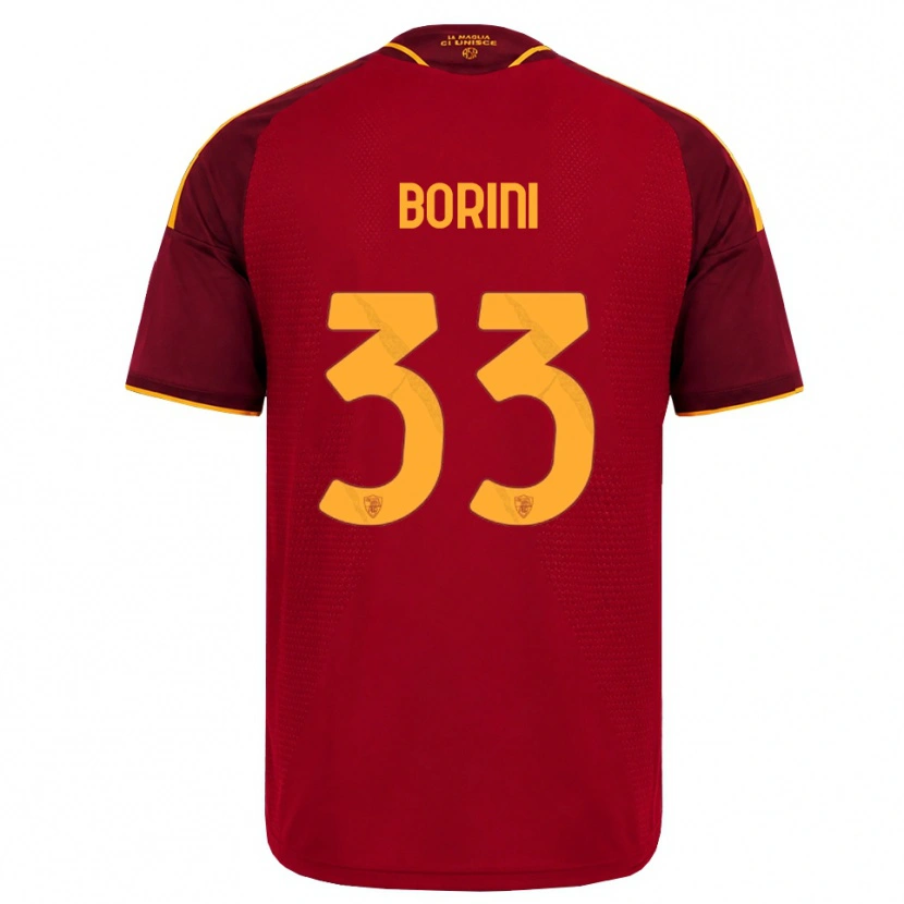 Danxen Damen Joyce Borini #33 Rot Gold Gelb Heimtrikot Trikot 2026/27 T-Shirt Schweiz
