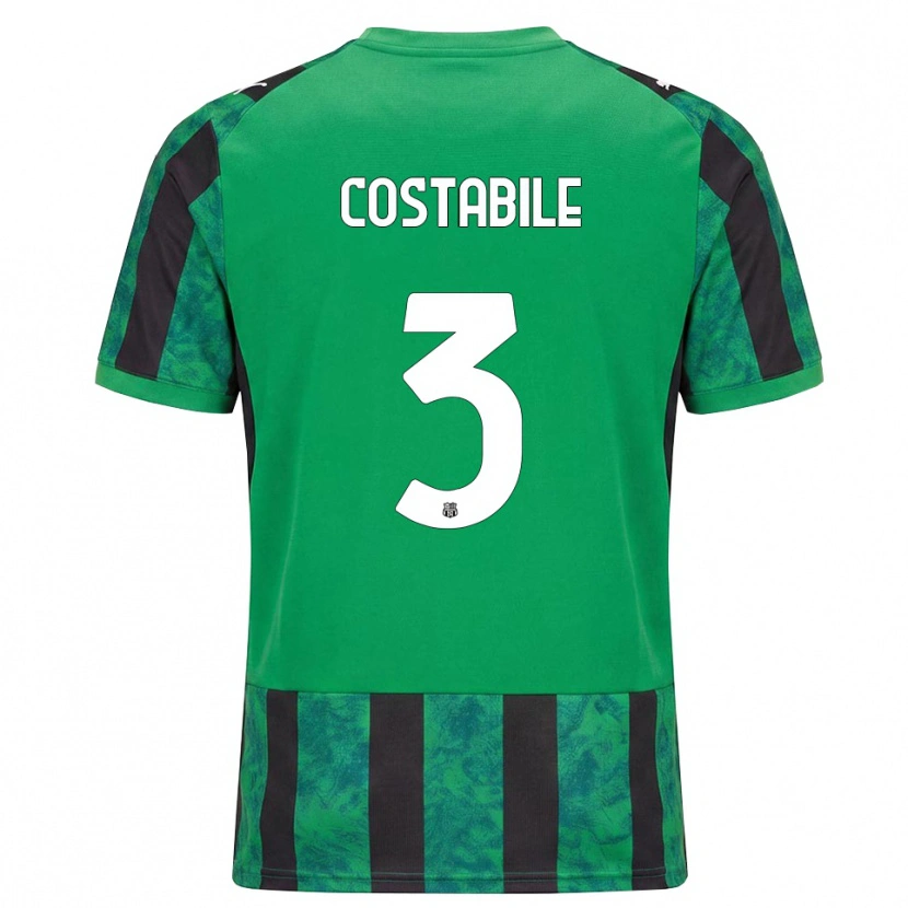 Danxen Damen Cristian Costabile #3 Grün Schwarz Weiß Heimtrikot Trikot 2026/27 T-Shirt Schweiz