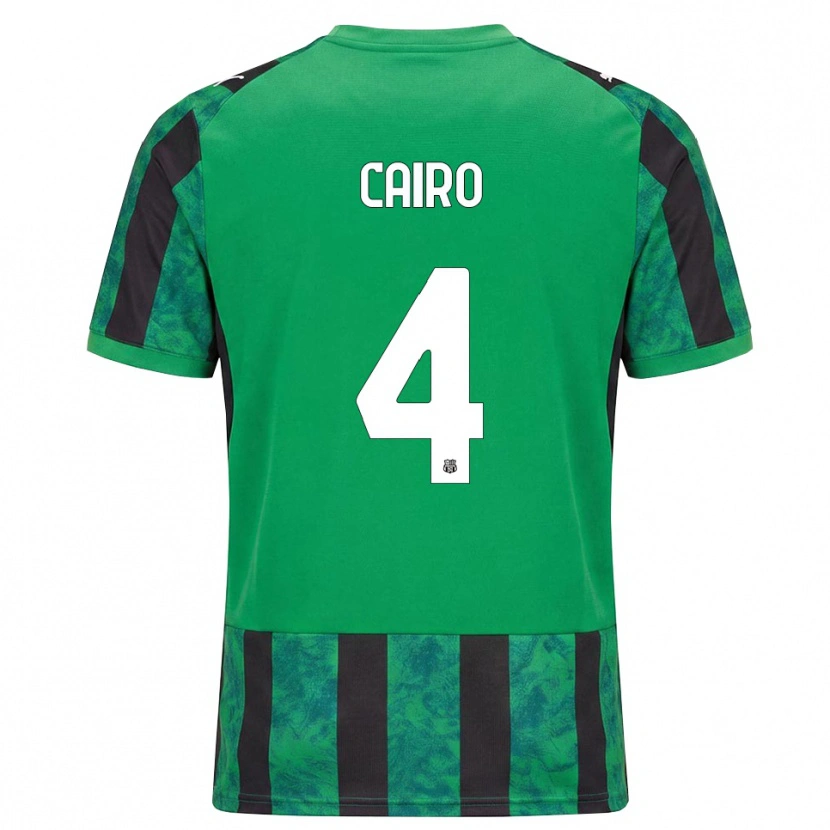 Danxen Damen Nicolas Cairo #4 Grün Schwarz Weiß Heimtrikot Trikot 2026/27 T-Shirt Schweiz