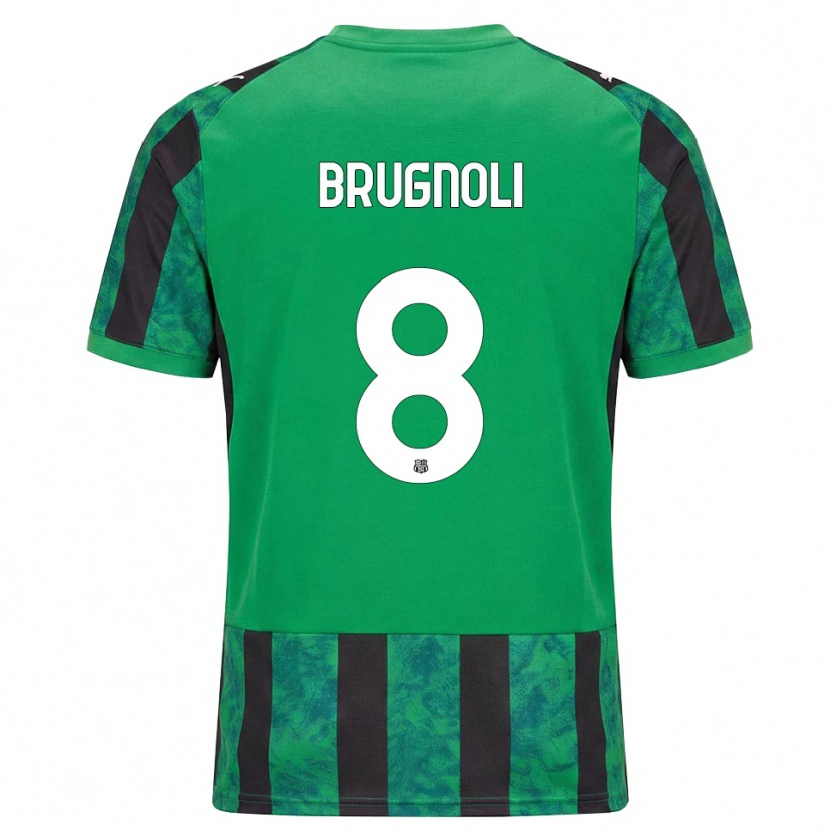 Danxen Damen Giuseppe Brugnoli #8 Grün Schwarz Weiß Heimtrikot Trikot 2026/27 T-Shirt Schweiz