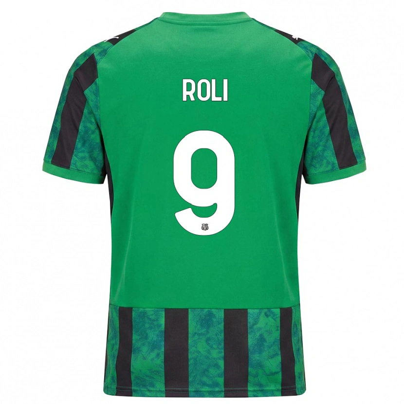 Danxen Damen Riccardo Roli #9 Grün Schwarz Weiß Heimtrikot Trikot 2026/27 T-Shirt Schweiz