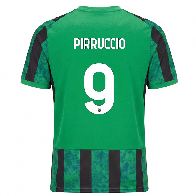 Danxen Damen Federico Pirruccio #9 Grün Schwarz Weiß Heimtrikot Trikot 2026/27 T-Shirt Schweiz