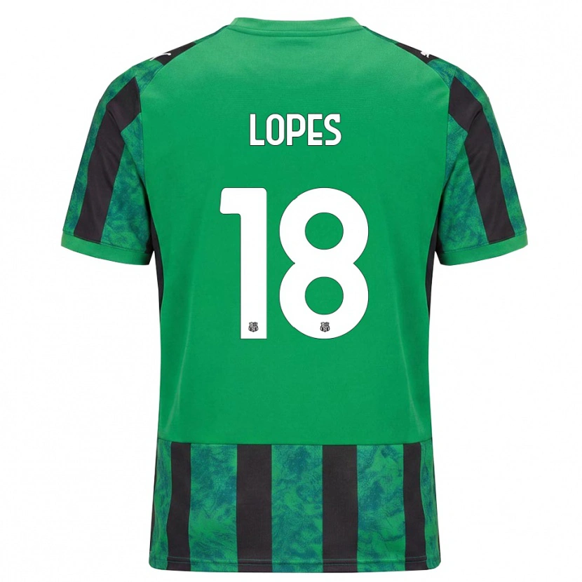 Danxen Damen Emerick Lopes #18 Grün Schwarz Weiß Heimtrikot Trikot 2026/27 T-Shirt Schweiz