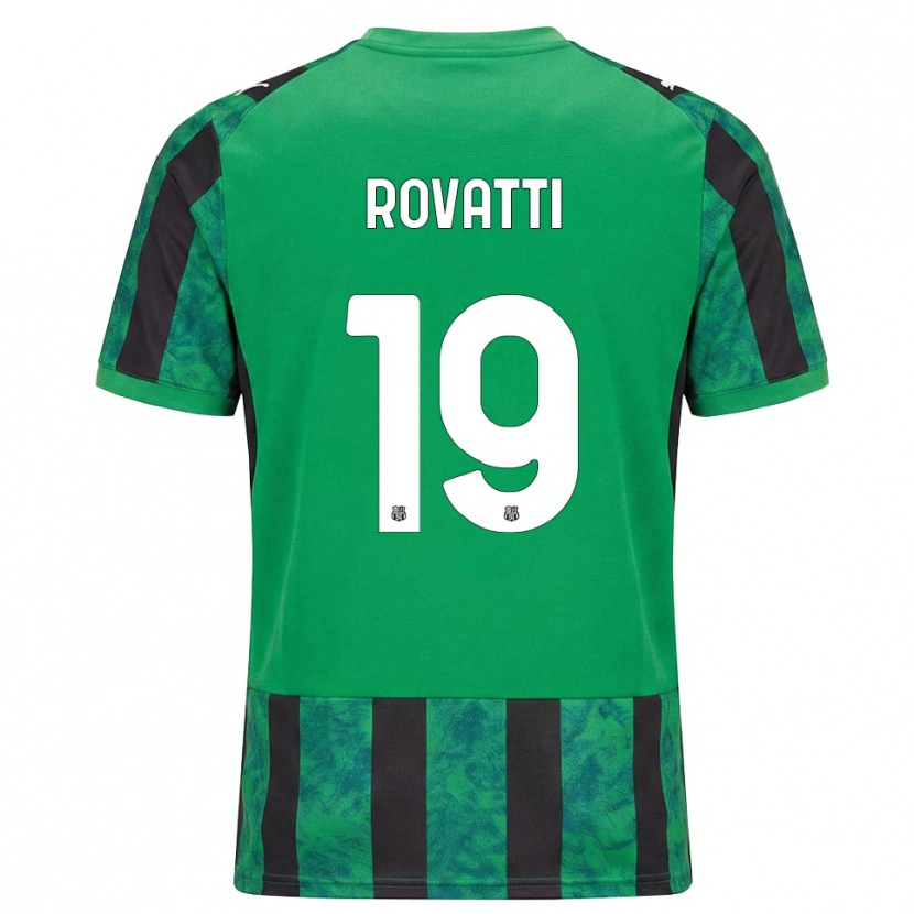 Danxen Damen Matteo Rovatti #19 Grün Schwarz Weiß Heimtrikot Trikot 2026/27 T-Shirt Schweiz