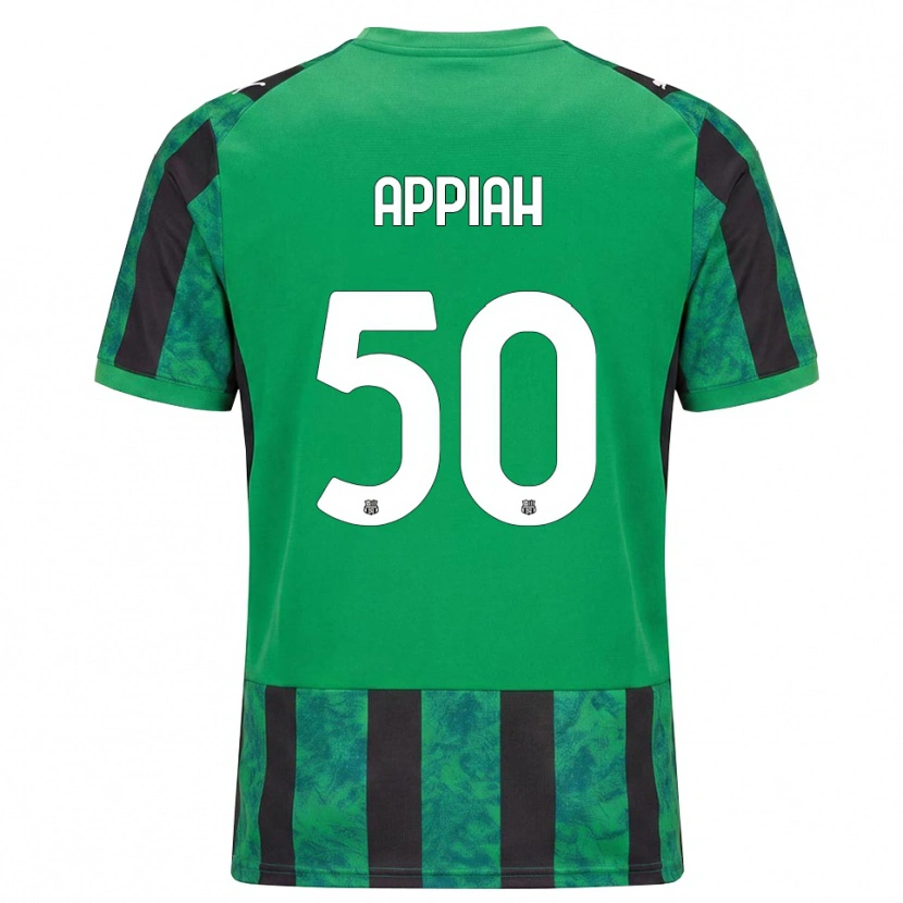 Danxen Damen Lorenzo Appiah #50 Grün Schwarz Weiß Heimtrikot Trikot 2026/27 T-Shirt Schweiz