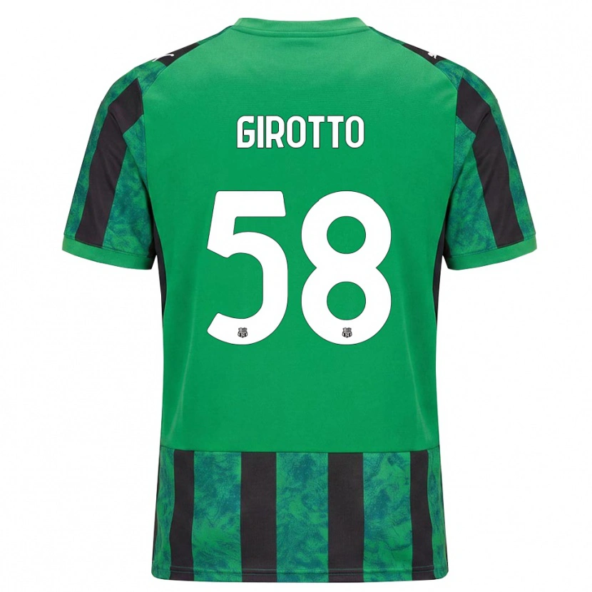 Danxen Damen Emma Girotto #58 Grün Schwarz Weiß Heimtrikot Trikot 2026/27 T-Shirt Schweiz