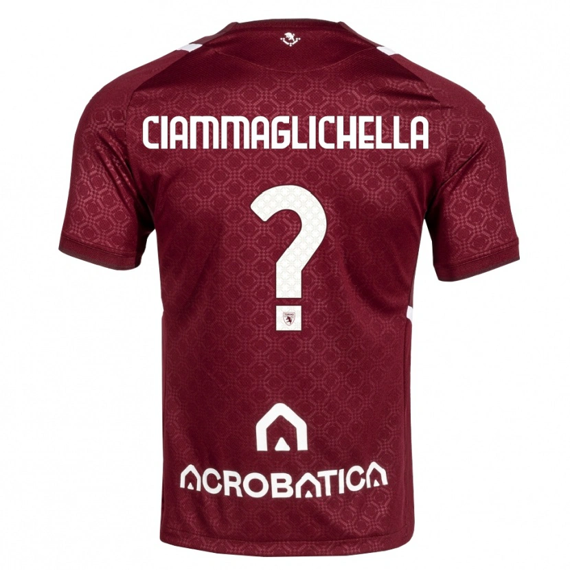 Danxen Damen Aaron Ciammaglichella #0 Burgund Weiß Heimtrikot Trikot 2026/27 T-Shirt Schweiz