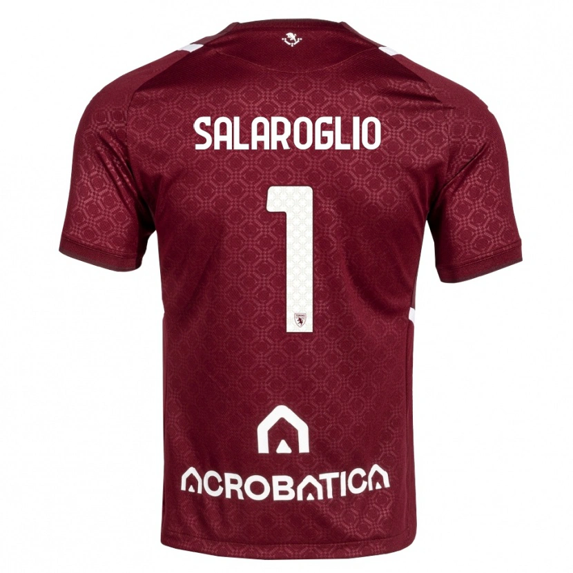 Danxen Damen Mattia Salaroglio #1 Burgund Weiß Heimtrikot Trikot 2026/27 T-Shirt Schweiz