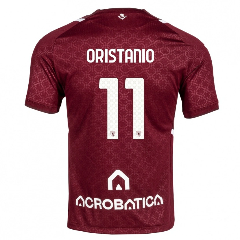 Danxen Damen Gaetano Oristanio #11 Burgund Weiß Heimtrikot Trikot 2026/27 T-Shirt Schweiz