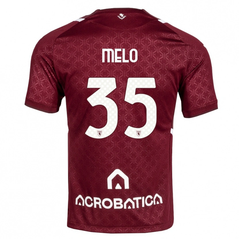 Danxen Damen Rafael Melo #35 Burgund Weiß Heimtrikot Trikot 2026/27 T-Shirt Schweiz
