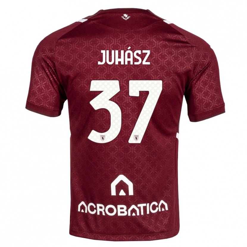 Danxen Damen Martin Juhász #37 Burgund Weiß Heimtrikot Trikot 2026/27 T-Shirt Schweiz