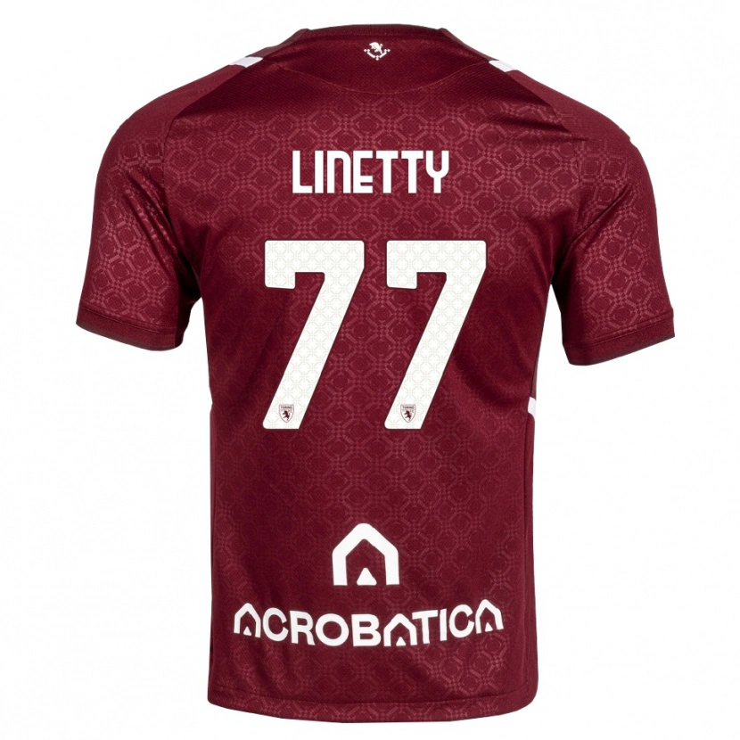 Danxen Damen Karol Linetty #77 Burgund Weiß Heimtrikot Trikot 2026/27 T-Shirt Schweiz