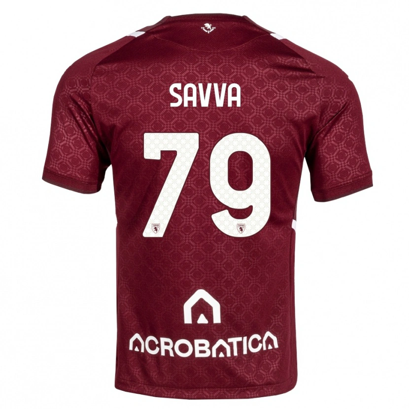 Danxen Damen Zanos Savva #79 Burgund Weiß Heimtrikot Trikot 2026/27 T-Shirt Schweiz