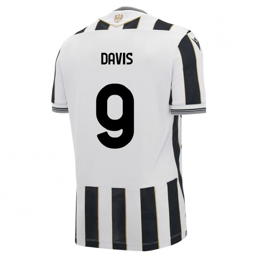 Danxen Damen Keinan Davis #9 Schwarz Weiß Pink Heimtrikot Trikot 2026/27 T-Shirt Schweiz