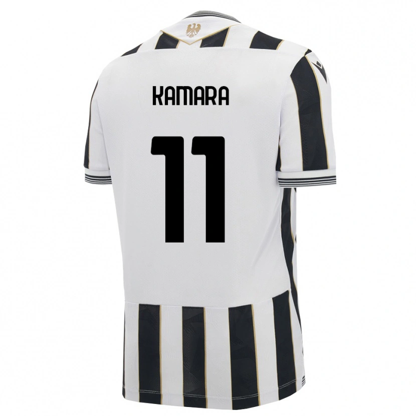 Danxen Damen Hassane Kamara #11 Schwarz Weiß Pink Heimtrikot Trikot 2026/27 T-Shirt Schweiz