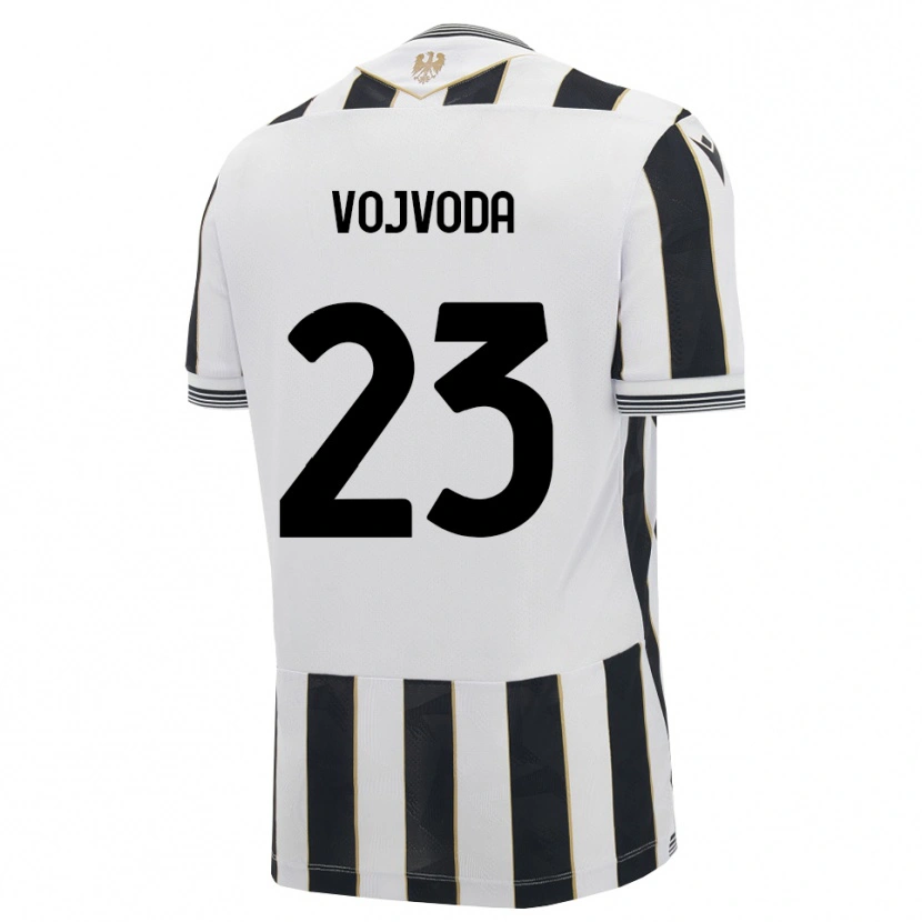 Danxen Damen Mërgim Vojvoda #23 Schwarz Weiß Pink Heimtrikot Trikot 2026/27 T-Shirt Schweiz