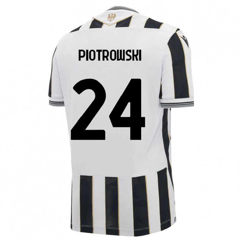 Danxen Damen Jakub Piotrowski #24 Schwarz Weiß Pink Heimtrikot Trikot 2026/27 T-Shirt Schweiz