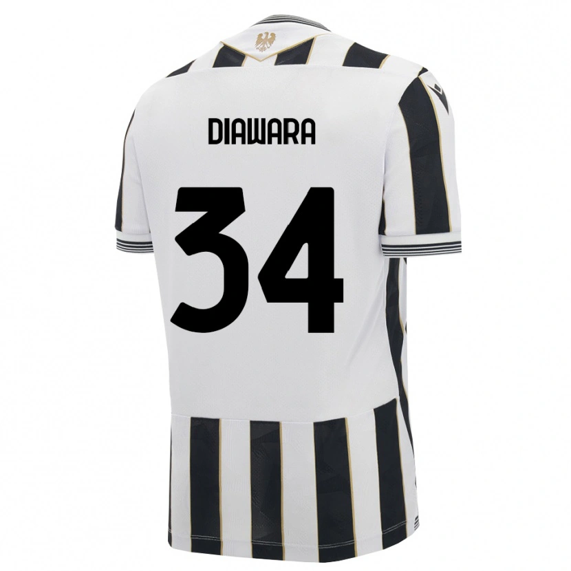 Danxen Damen Sekou Diawara #34 Schwarz Weiß Pink Heimtrikot Trikot 2026/27 T-Shirt Schweiz