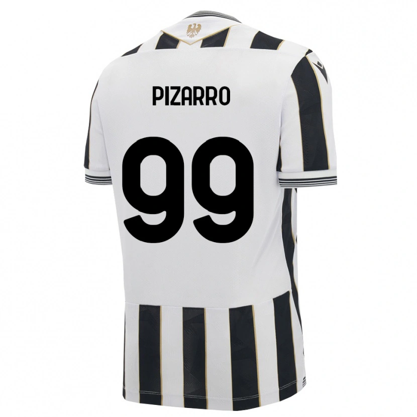 Danxen Damen Damián Pizarro #99 Schwarz Weiß Pink Heimtrikot Trikot 2026/27 T-Shirt Schweiz