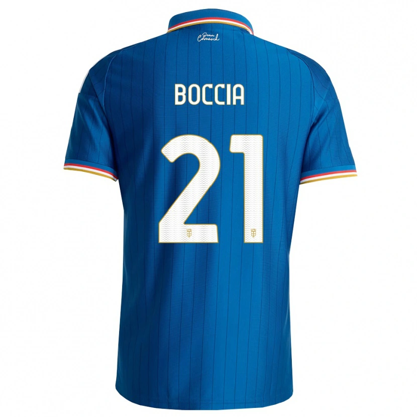 Danxen Damen Thomas Boccia #21 Blau Weiß Rot Heimtrikot Trikot 2026/27 T-Shirt Schweiz