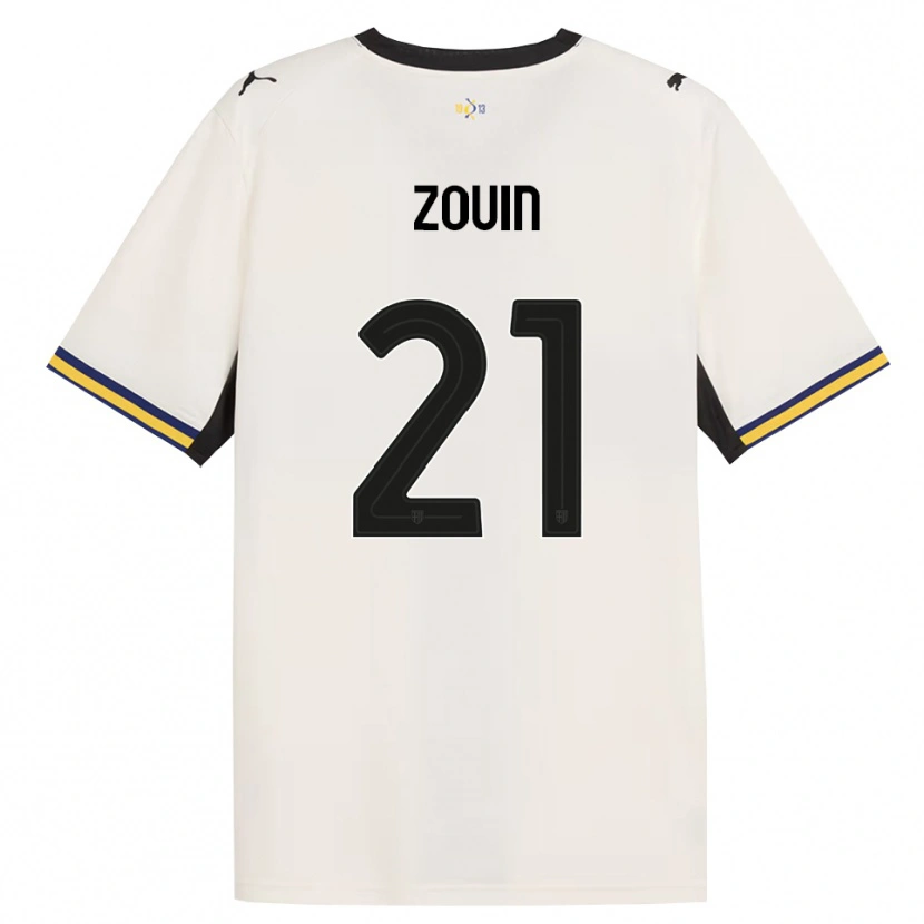Danxen Damen Aymen Zouin #21 Creme Schwarz Gelb Heimtrikot Trikot 2026/27 T-Shirt Schweiz