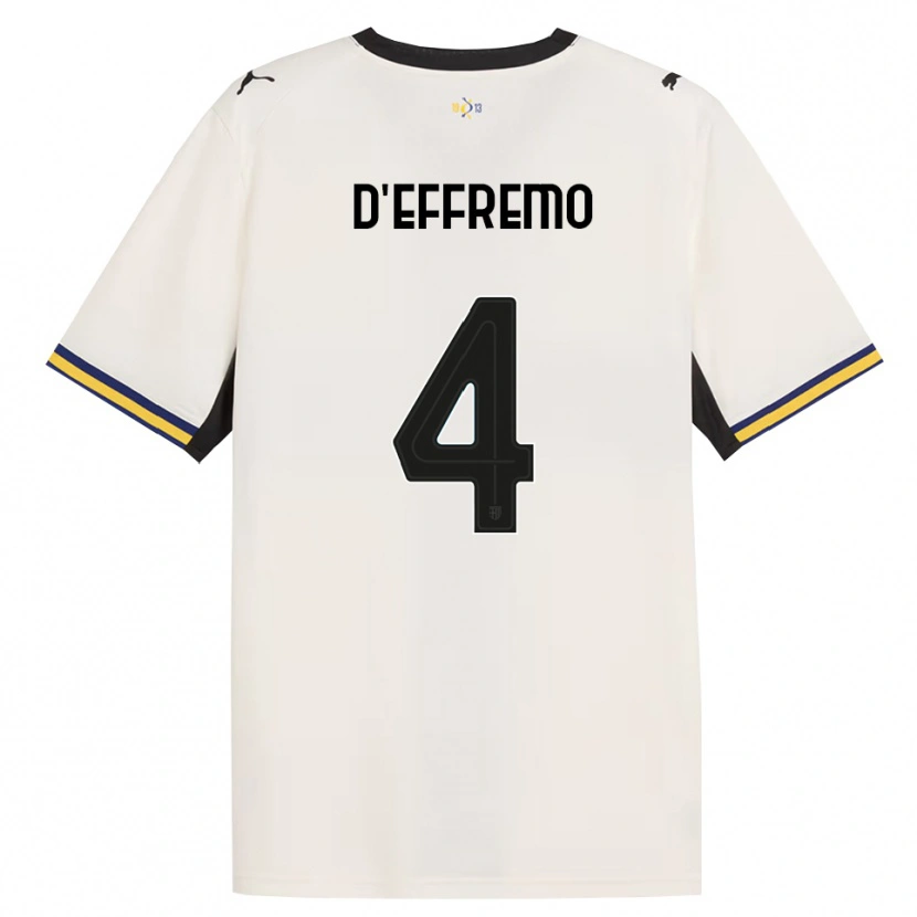 Danxen Damen Dario D'effremo #4 Creme Schwarz Gelb Heimtrikot Trikot 2026/27 T-Shirt Schweiz