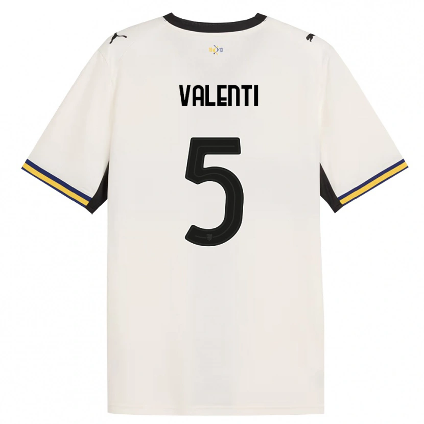 Danxen Damen Lautaro Valenti #5 Creme Schwarz Gelb Heimtrikot Trikot 2026/27 T-Shirt Schweiz
