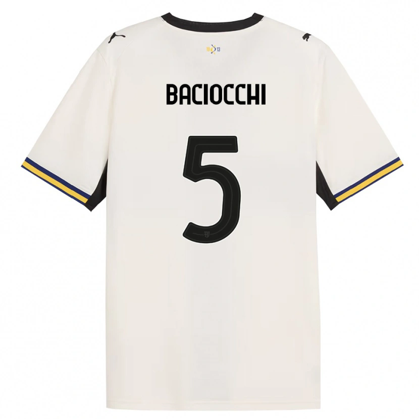 Danxen Damen Giulio Baciocchi #5 Creme Schwarz Gelb Heimtrikot Trikot 2026/27 T-Shirt Schweiz