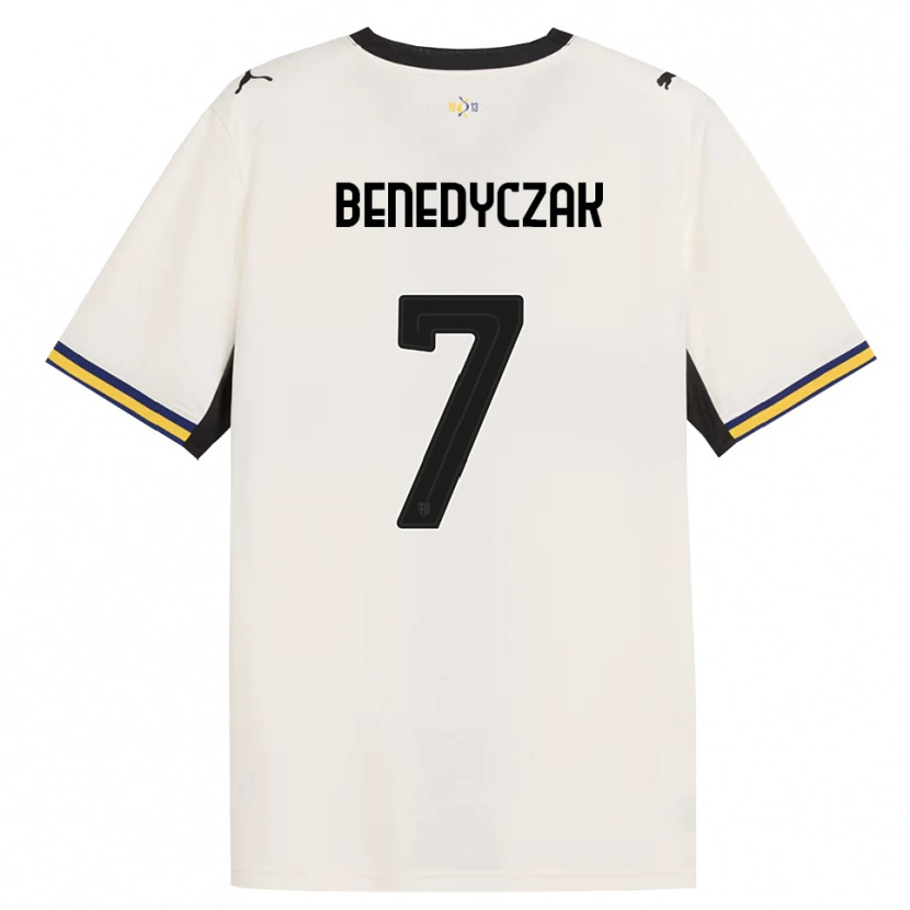 Danxen Damen Adrian Benedyczak #7 Creme Schwarz Gelb Heimtrikot Trikot 2026/27 T-Shirt Schweiz