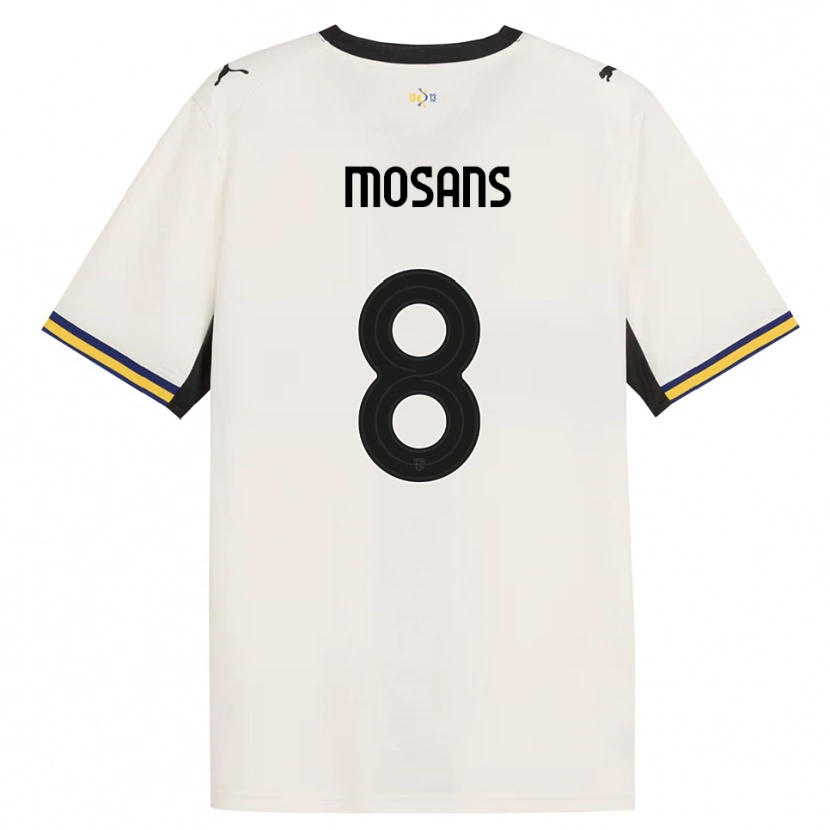 Danxen Damen Kristaps Mosans #8 Creme Schwarz Gelb Heimtrikot Trikot 2026/27 T-Shirt Schweiz