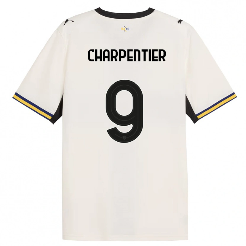 Danxen Damen Gabriel Charpentier #9 Creme Schwarz Gelb Heimtrikot Trikot 2026/27 T-Shirt Schweiz