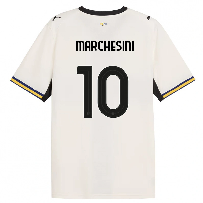Danxen Damen Cosimo Marchesini #10 Creme Schwarz Gelb Heimtrikot Trikot 2026/27 T-Shirt Schweiz