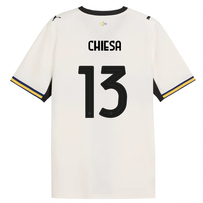 Danxen Damen Riccardo Chiesa #13 Creme Schwarz Gelb Heimtrikot Trikot 2026/27 T-Shirt Schweiz