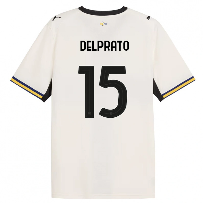 Danxen Damen Enrico Delprato #15 Creme Schwarz Gelb Heimtrikot Trikot 2026/27 T-Shirt Schweiz
