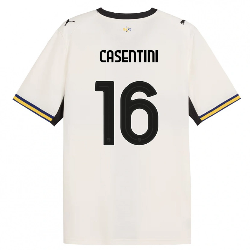 Danxen Damen Gabriele Casentini #16 Creme Schwarz Gelb Heimtrikot Trikot 2026/27 T-Shirt Schweiz