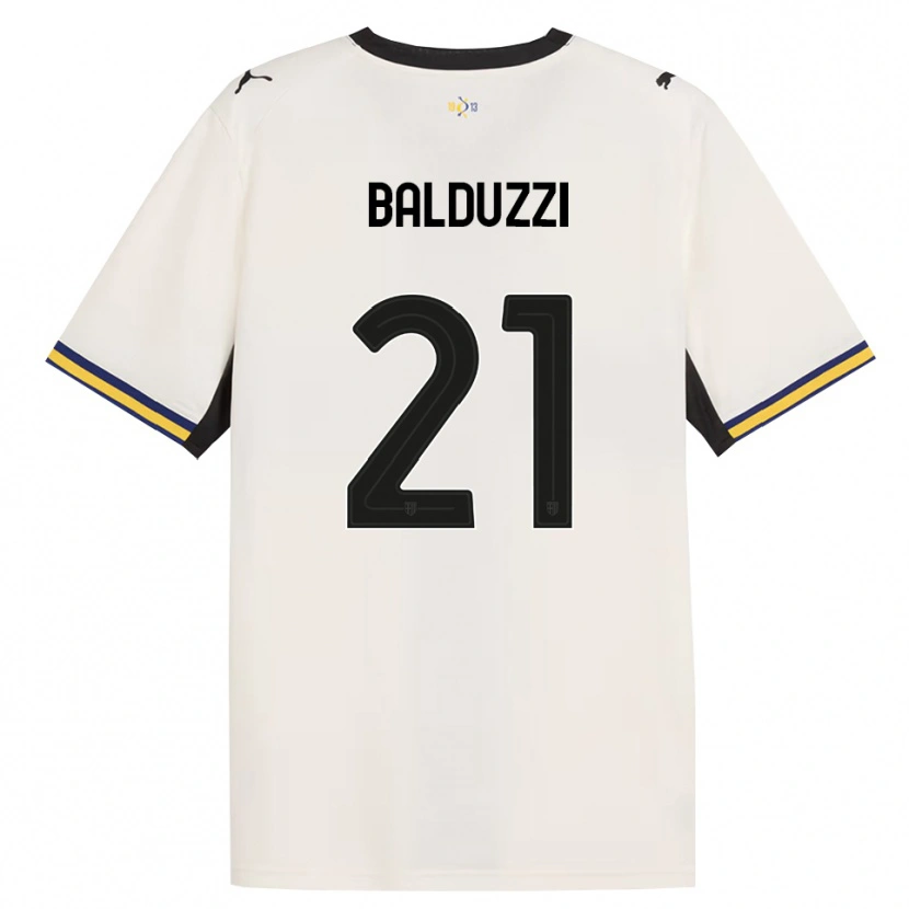 Danxen Damen Davide Balduzzi #21 Creme Schwarz Gelb Heimtrikot Trikot 2026/27 T-Shirt Schweiz