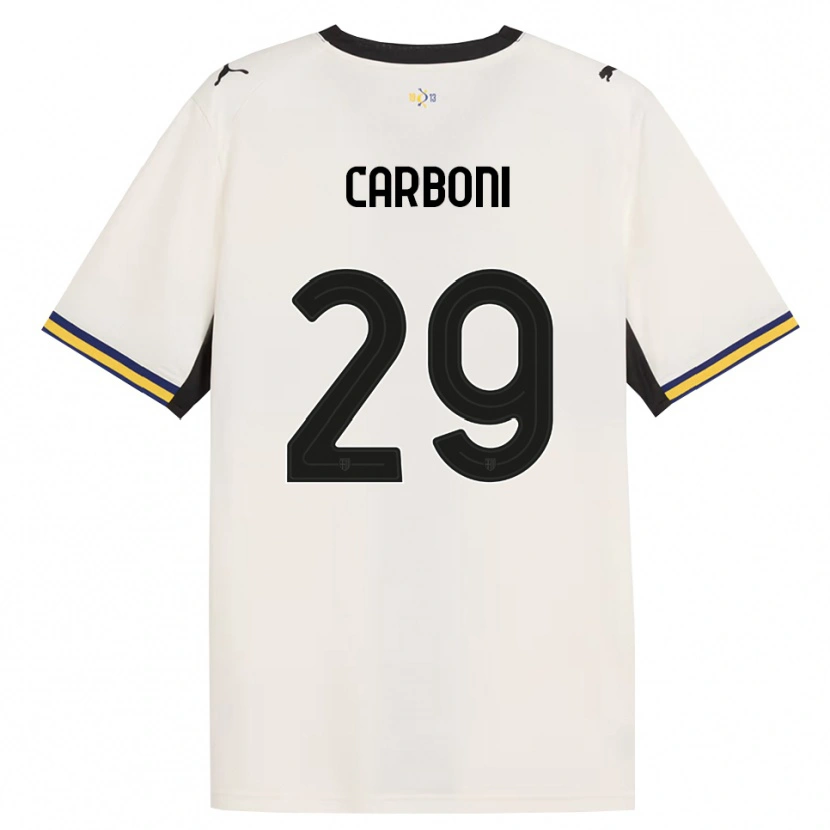 Danxen Damen Franco Carboni #29 Creme Schwarz Gelb Heimtrikot Trikot 2026/27 T-Shirt Schweiz