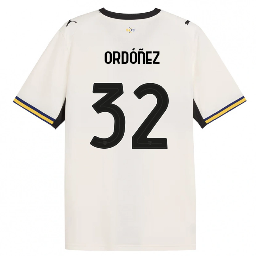 Danxen Damen Christian Ordóñez #32 Creme Schwarz Gelb Heimtrikot Trikot 2026/27 T-Shirt Schweiz