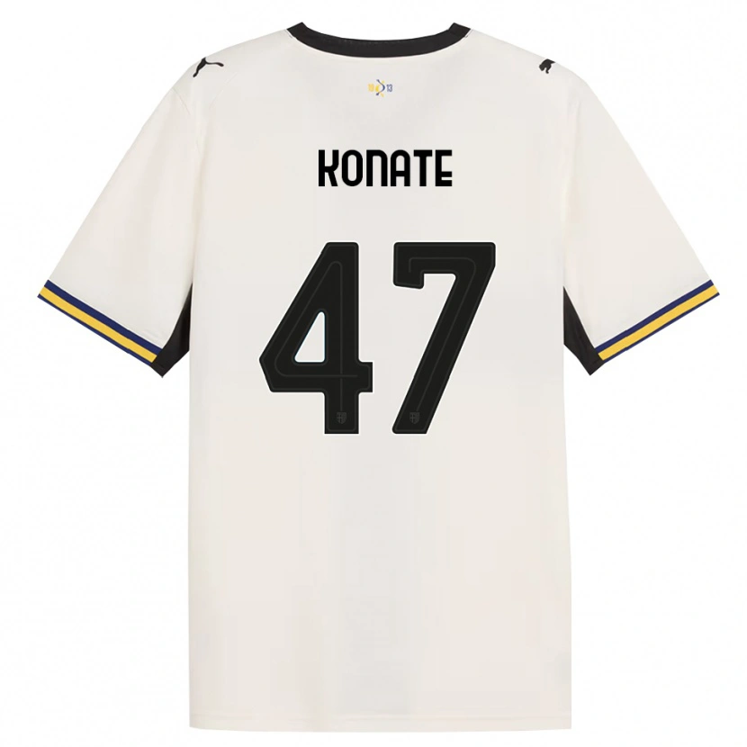 Danxen Damen Abdou-Salam Konate #47 Creme Schwarz Gelb Heimtrikot Trikot 2026/27 T-Shirt Schweiz
