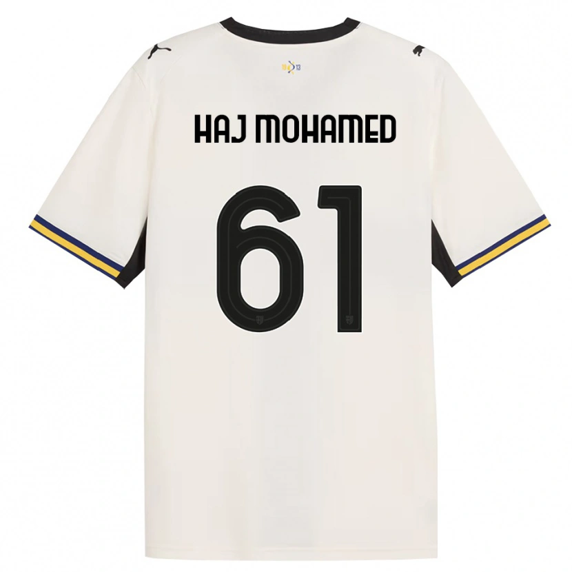 Danxen Damen Anas Haj Mohamed #61 Creme Schwarz Gelb Heimtrikot Trikot 2026/27 T-Shirt Schweiz