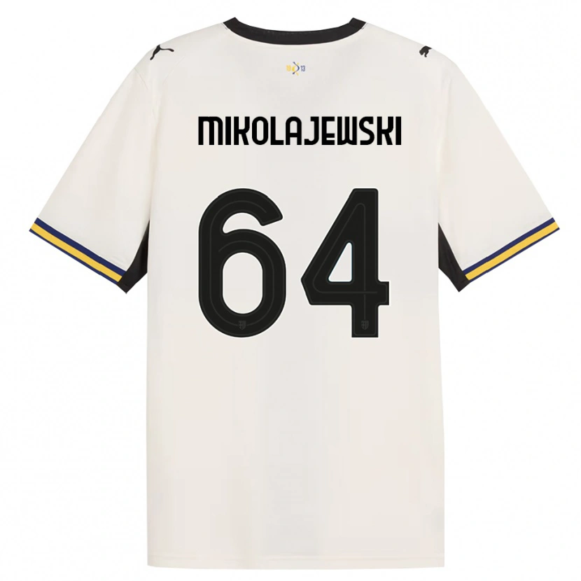 Danxen Damen Daniel Mikolajewski #64 Creme Schwarz Gelb Heimtrikot Trikot 2026/27 T-Shirt Schweiz