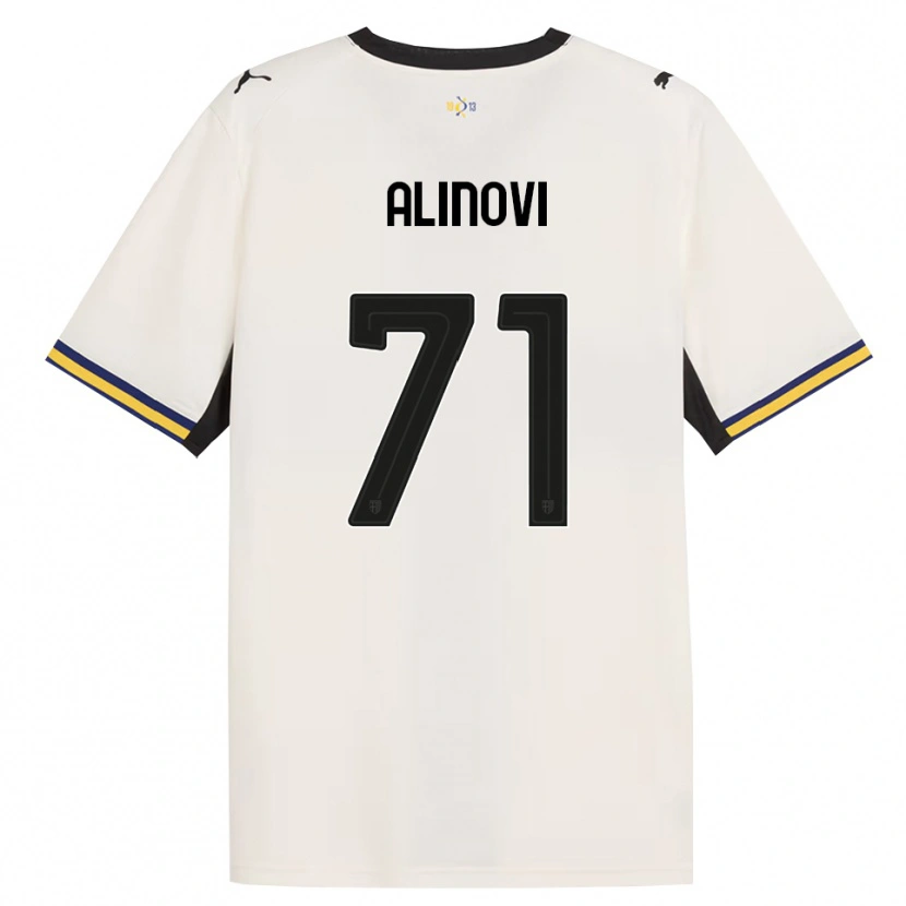 Danxen Damen Filippo Alinovi #71 Creme Schwarz Gelb Heimtrikot Trikot 2026/27 T-Shirt Schweiz
