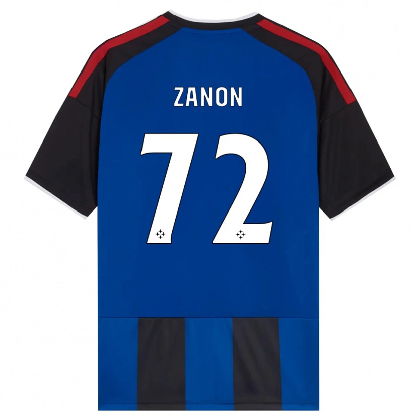 Danxen Damen Simone Zanon #72 Schwarz Rot Weiß Blau Heimtrikot Trikot 2026/27 T-Shirt Schweiz
