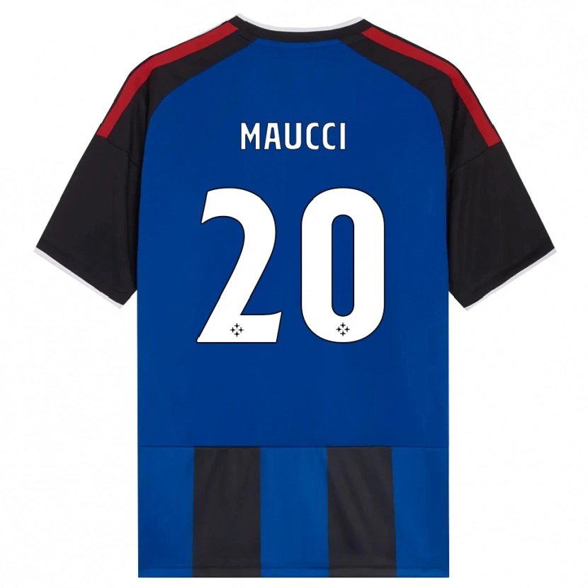 Danxen Damen Giacomo Maucci #20 Schwarz Rot Weiß Blau Heimtrikot Trikot 2026/27 T-Shirt Schweiz