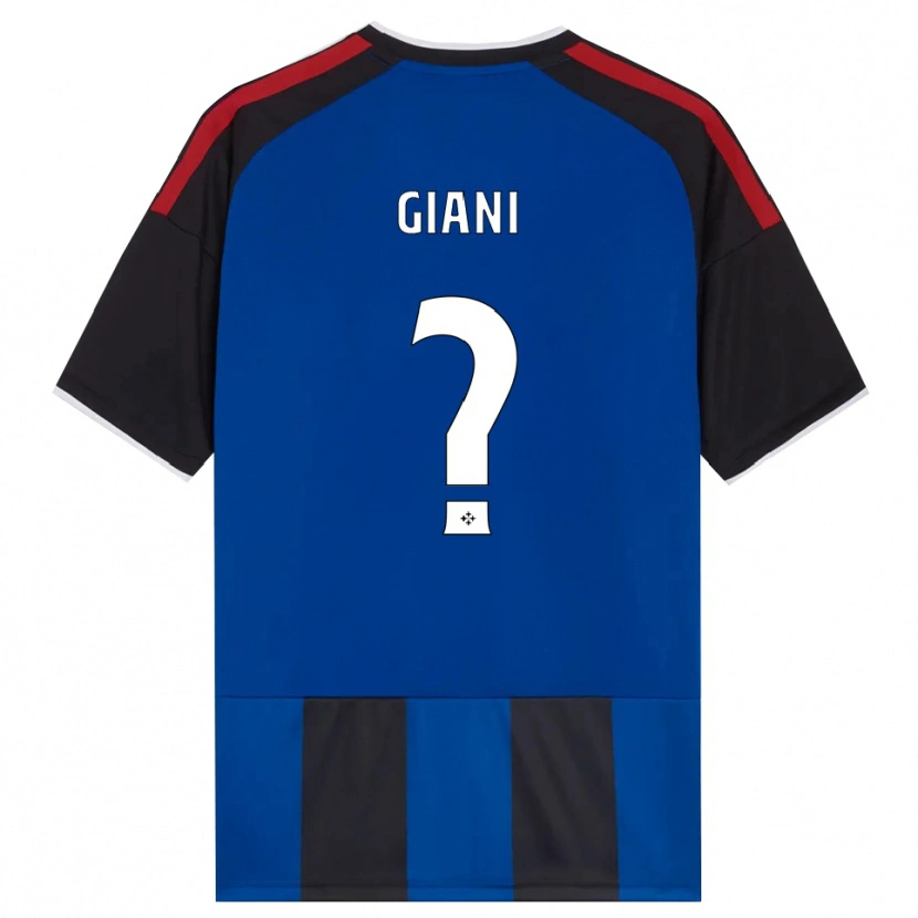 Danxen Damen Elia Giani #0 Schwarz Rot Weiß Blau Heimtrikot Trikot 2026/27 T-Shirt Schweiz