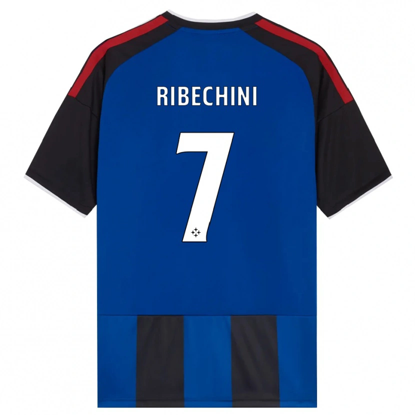 Danxen Damen Michele Ribechini #7 Schwarz Rot Weiß Blau Heimtrikot Trikot 2026/27 T-Shirt Schweiz