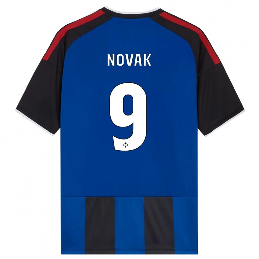 Danxen Damen Maros Novak #9 Schwarz Rot Weiß Blau Heimtrikot Trikot 2026/27 T-Shirt Schweiz