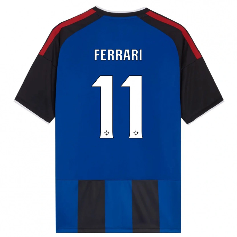 Danxen Damen Tommaso Ferrari #11 Schwarz Rot Weiß Blau Heimtrikot Trikot 2026/27 T-Shirt Schweiz